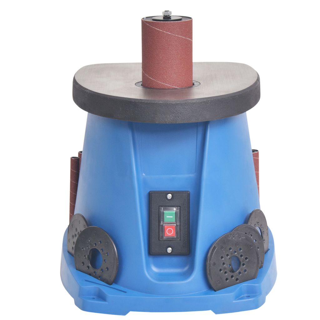 vidaXL Oscillerande spindelslip 450 W blå - 3