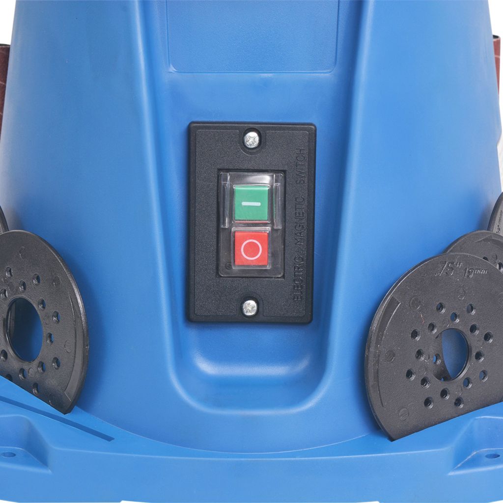 vidaXL Oscillerande spindelslip 450 W blå - 7