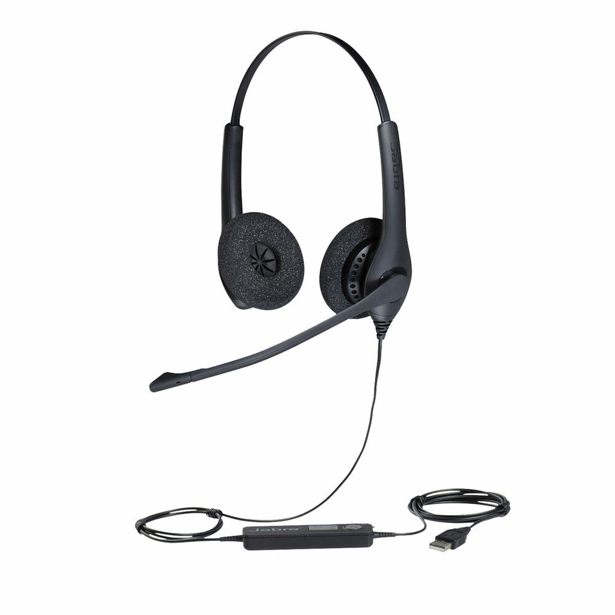 Hörlurar med Mikrofon Jabra 1559-0159 Svart - 4