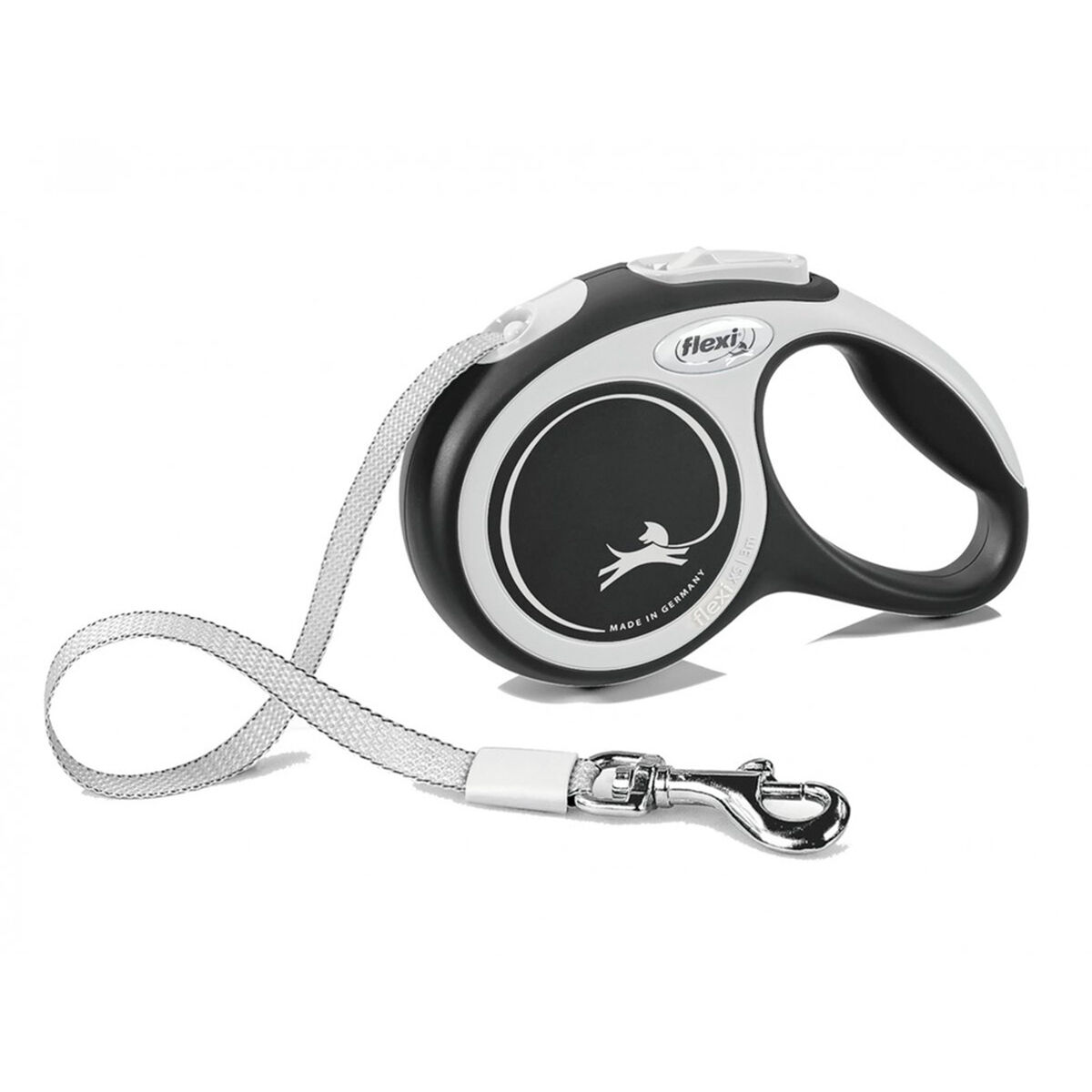 DoHundkoppel Flexi New Comfort Svart black XS-storlek (3 m) - 3