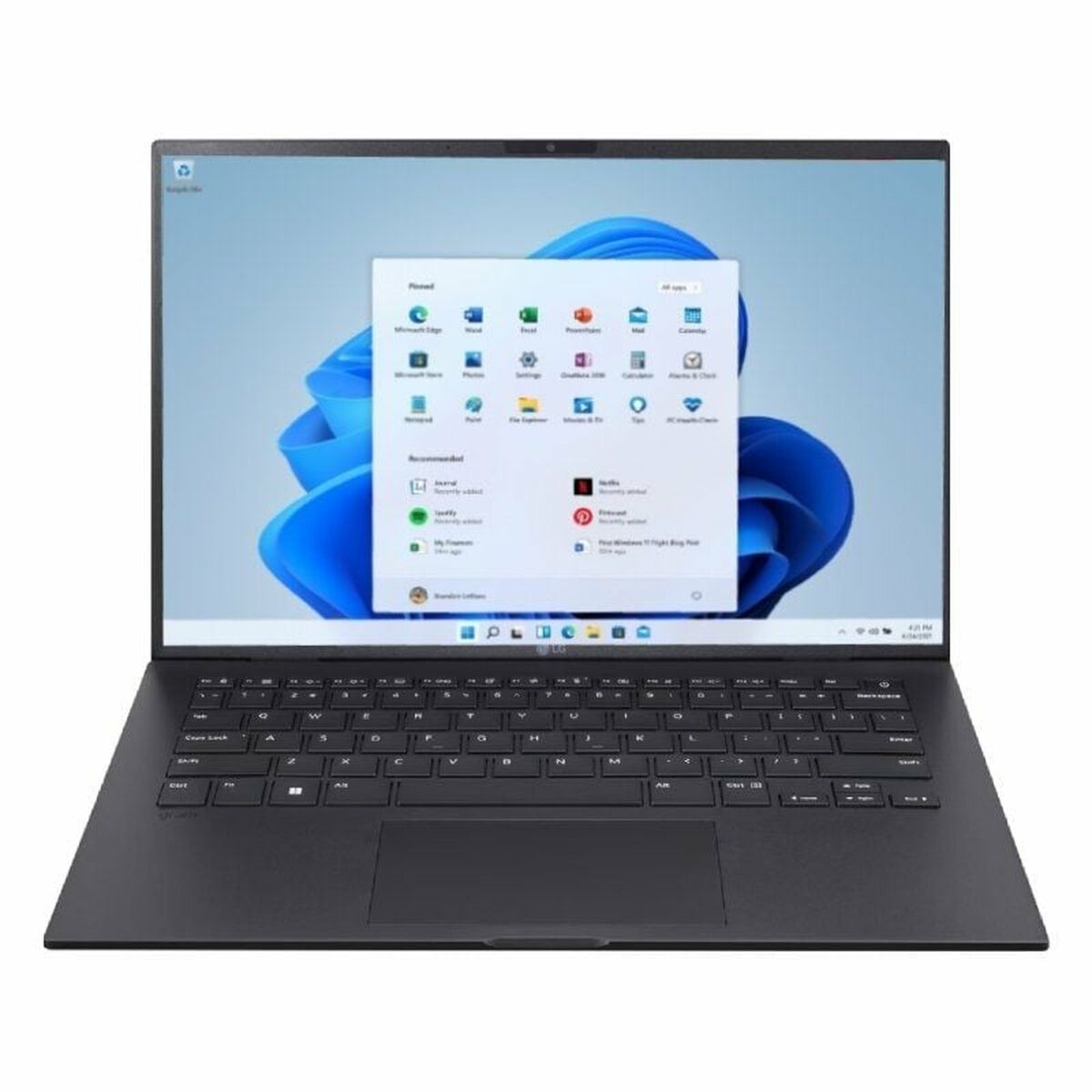 Bärbar dator LG 14Z90S-V.AP55B 14" intel core ultra 5 16 GB RAM 512 GB SSD Qwerty Spanska