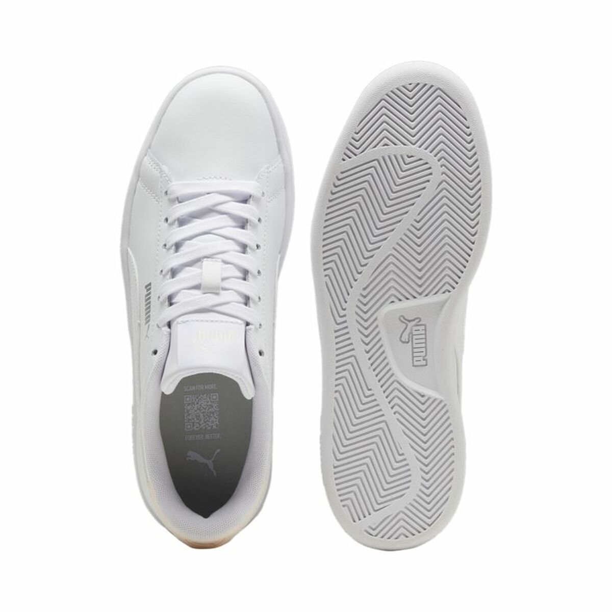 Sportskor Casual Puma Smash 3.0 Vit - 3