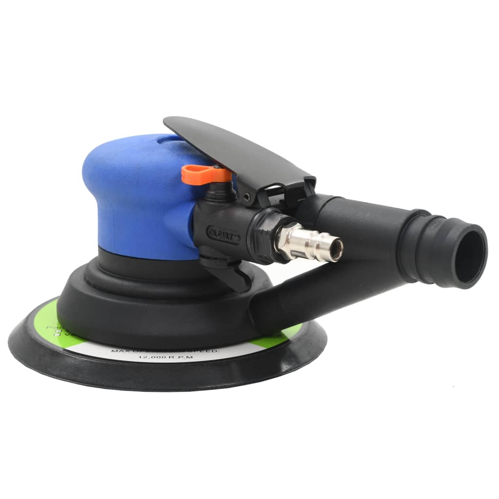 vidaXL Excenterslip med dammutsug 4 delar 150 mm - 2
