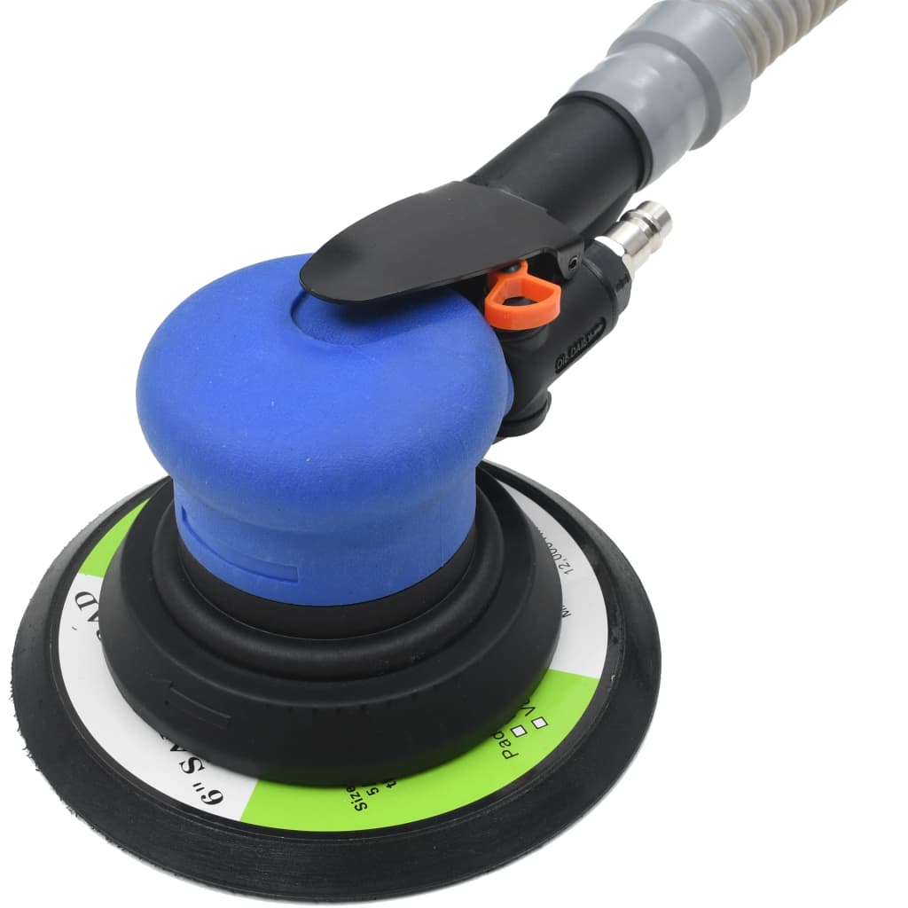 vidaXL Excenterslip med dammutsug 4 delar 150 mm - 3