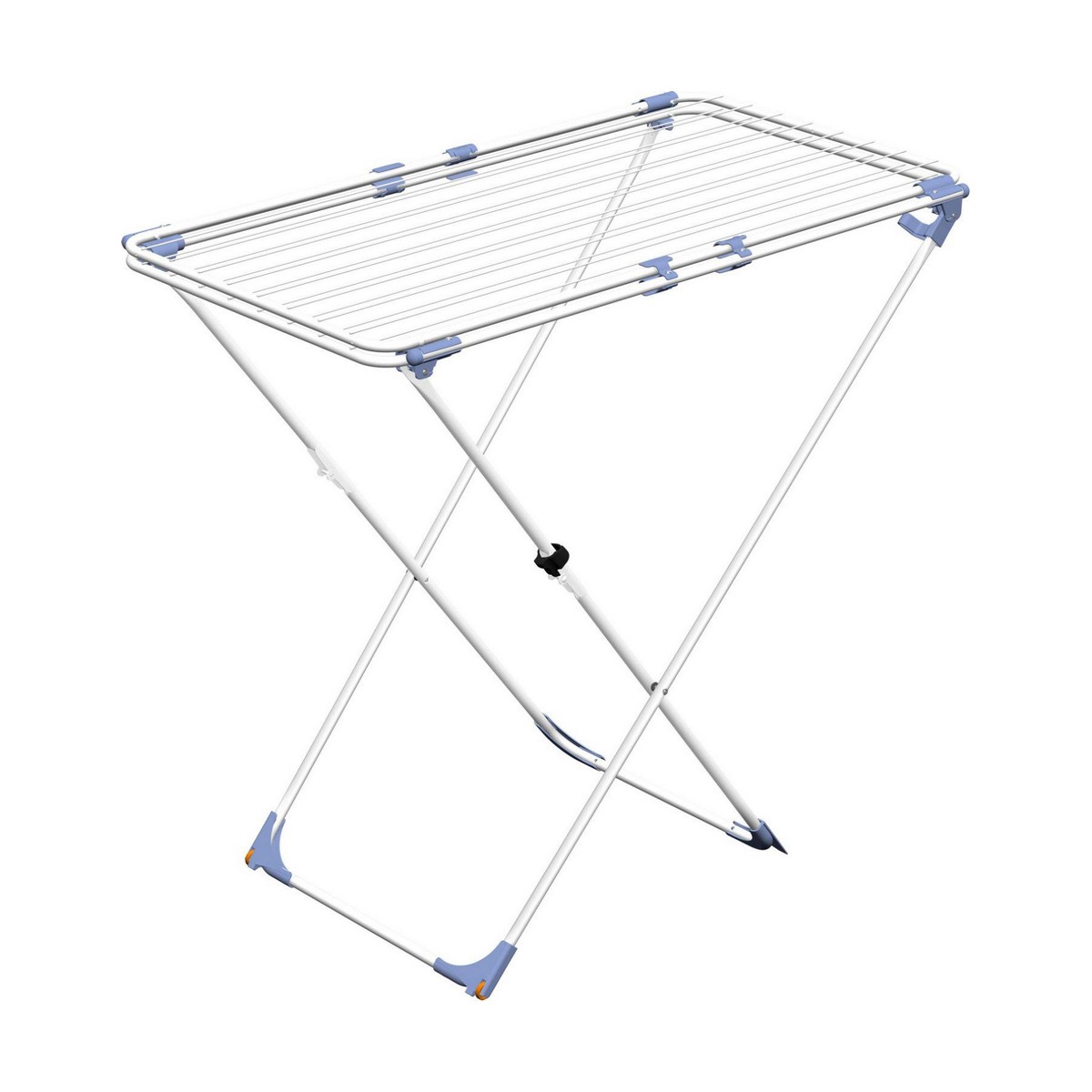 Torklina Gimi Duo Rostfritt stål 209 x 60 x 97 cm Vit Utdragbar - 4