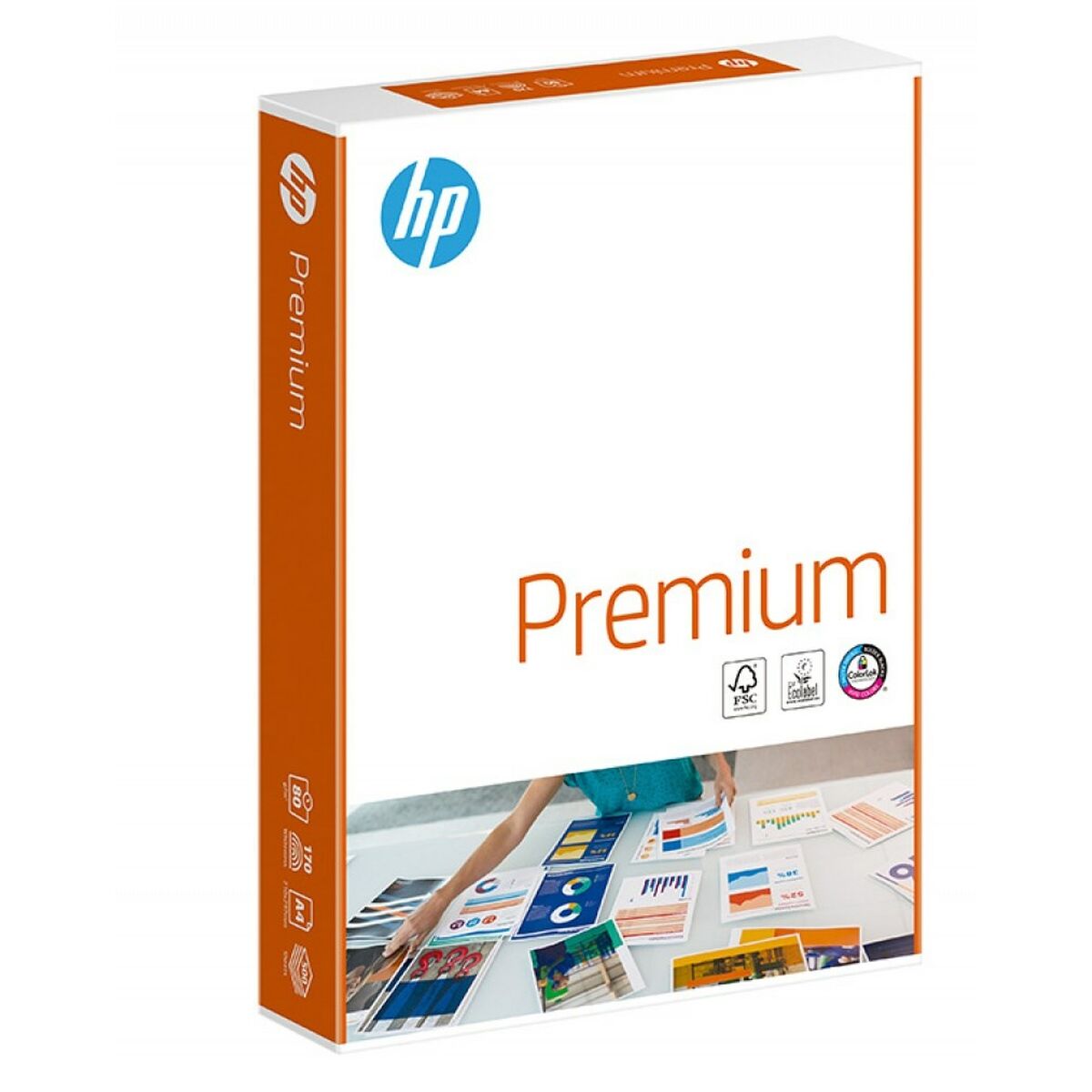 Skrivarpapper HP PREMIUM A4 Vit A4 500 Blad