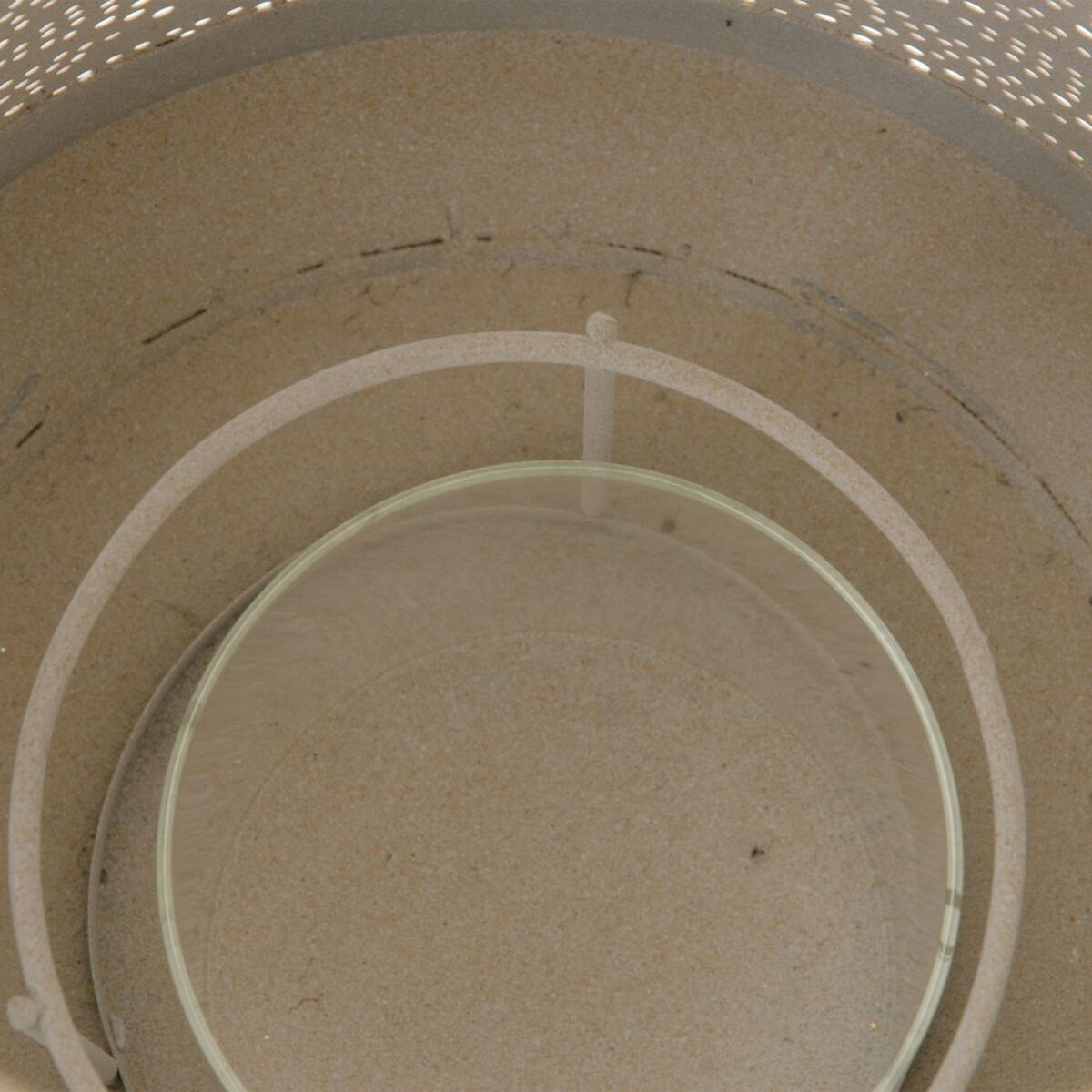Ljusstakar 22,5 x 22,5 x 50 cm Naturell Metall - 2