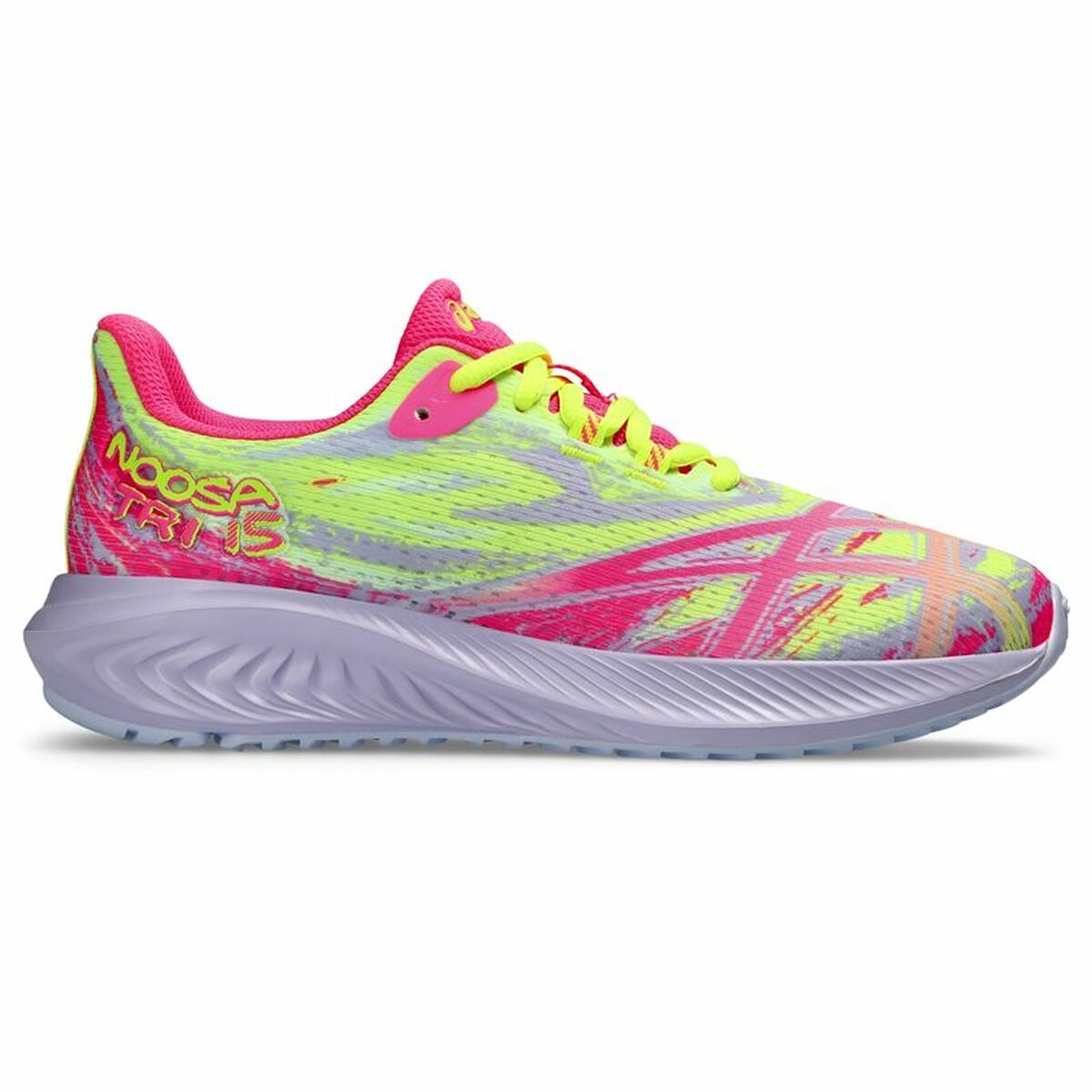Löparskor, Barn Asics Gel-Noosa Tri 15 Gs Mörkrosa - 2
