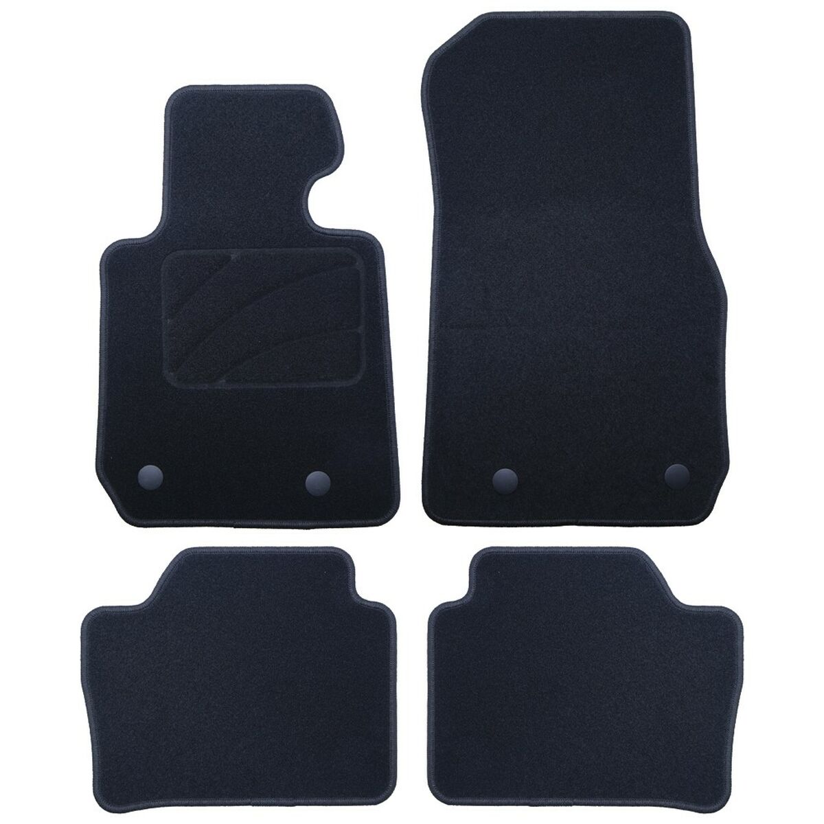 Set med bilgolvmattor OCC Motorsport OCCBW0054 Bmw F36 Serie 4 Gran Coupe 5 Delar