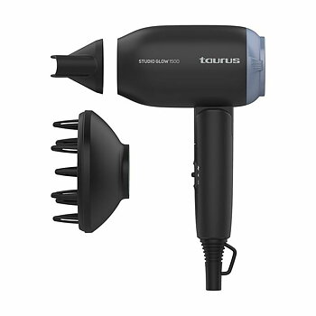 Hårtork Taurus 900117000 Svart 1400 W