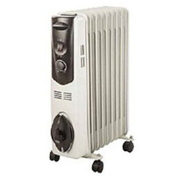 Oljeelement (11 ribbor) S&P SAHARA 2503 Vit 2500 W