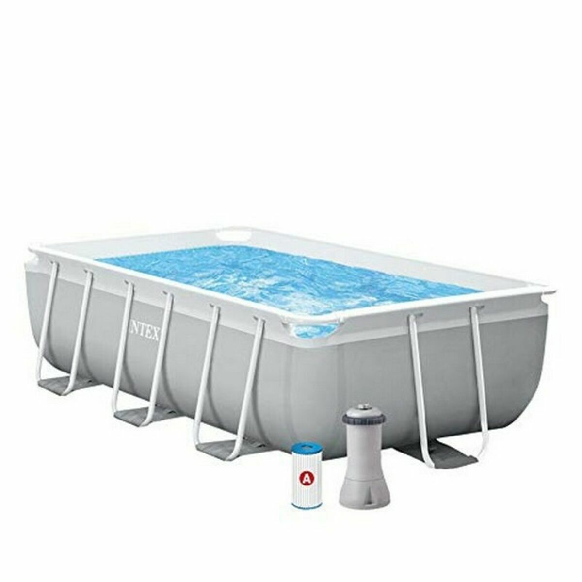 flyttbar pool Intex 26784NP 300 x 80 x 175 cm 3539 L
