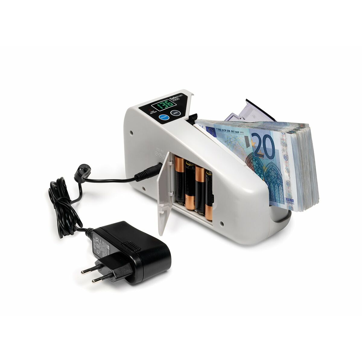 Sedelräknare Safescan 115-0255 Vit - 2