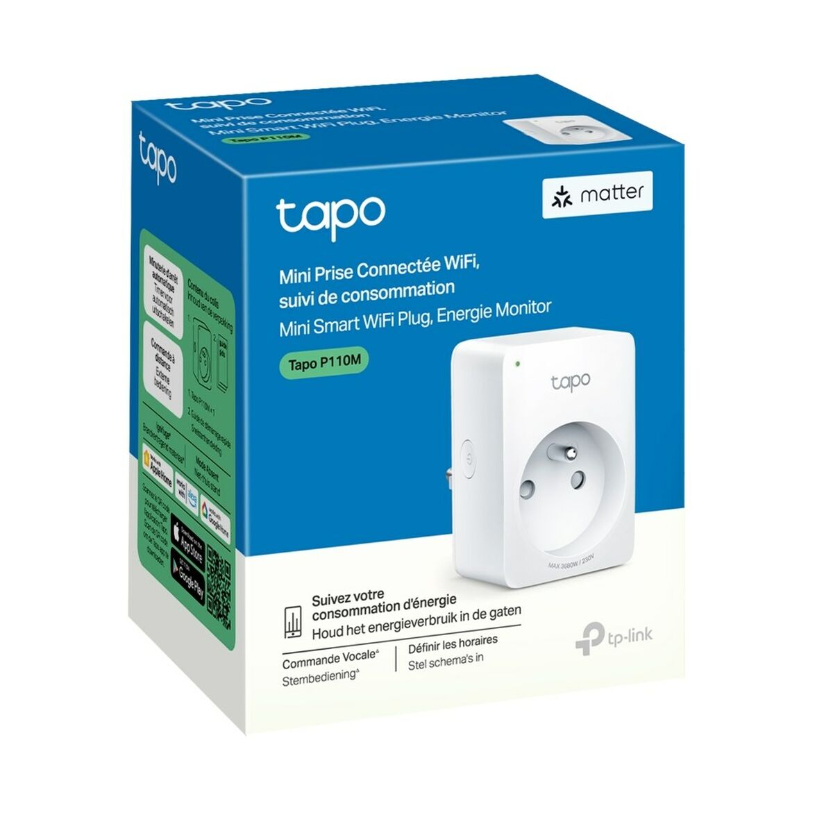 Smartkontakt OR: Intelligent Kontakt TP-Link Tapo P110M Bluetooth Wi-Fi - 2