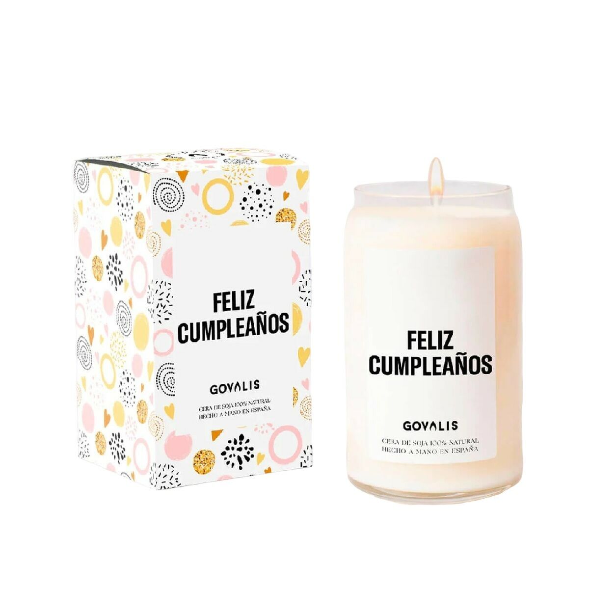 Doftljus GOVALIS Feliz Cumpleaños (500 g) - 2