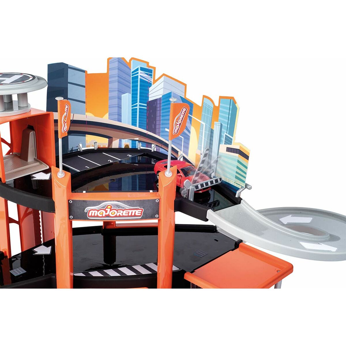 Fordonsspel Majorette Garage Motor City Plus - 3