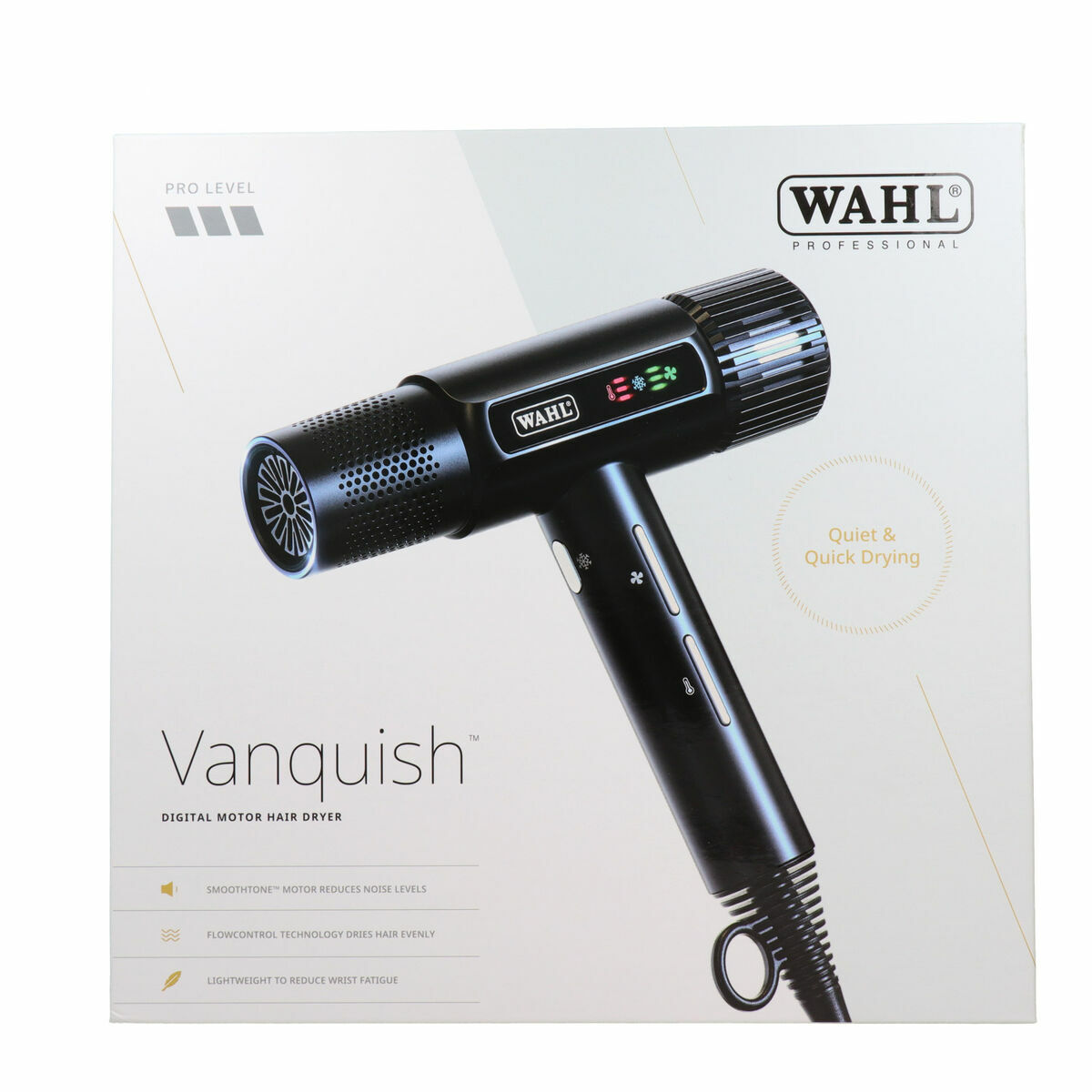 Hårtork Wahl 4321-0470 Svart 1600 W