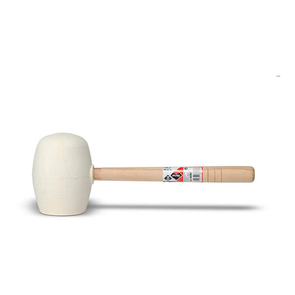 Gummiklubba Rubi 66907 Vit - 2