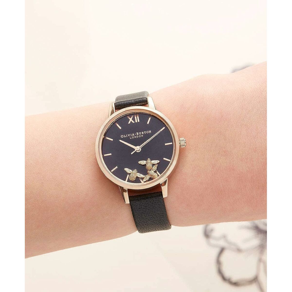 Damklocka Olivia Burton OB16CH06 (Ø 30 mm) - 5