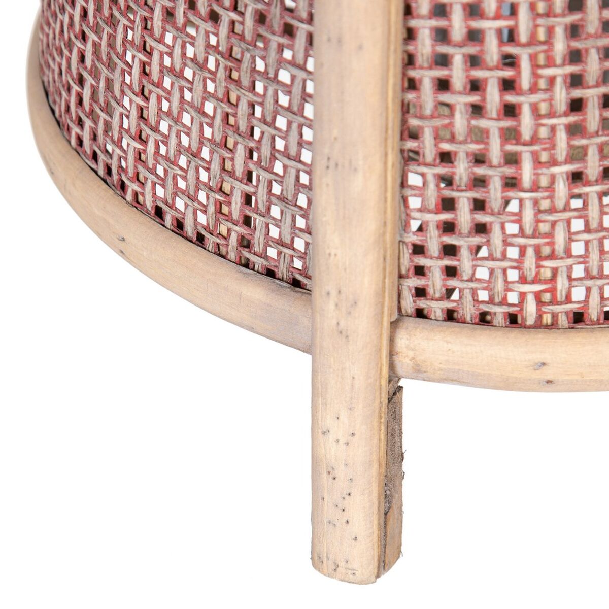 Lykta Ljusstakar Brun Naturliga fibrer 33 x 33 x 44 cm - 3