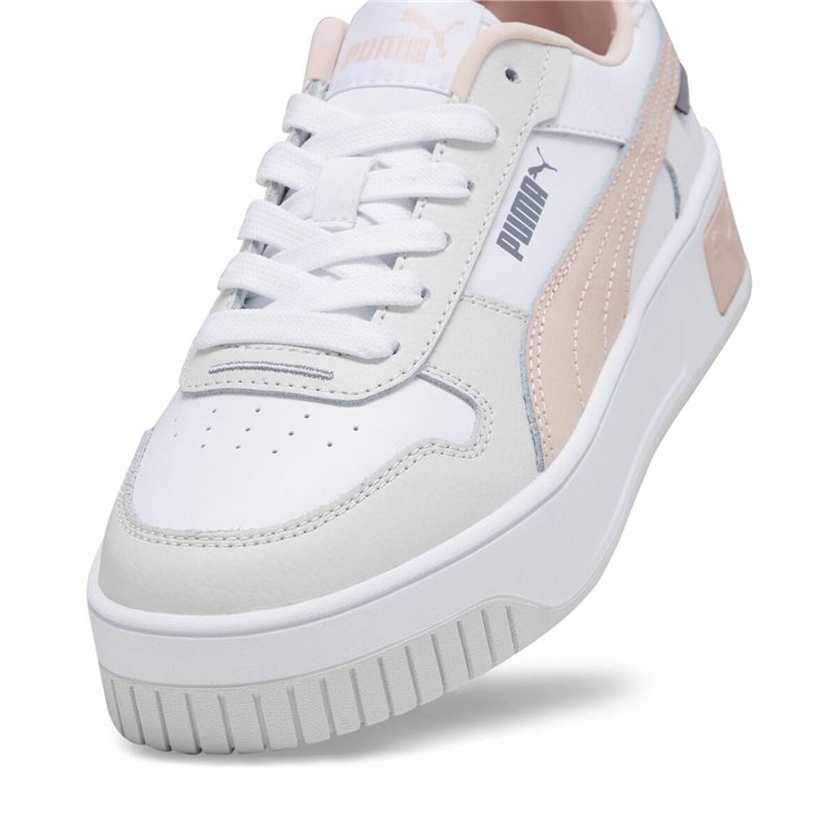 Sportskor Casual Puma Carina Street Vit Rosa - 2
