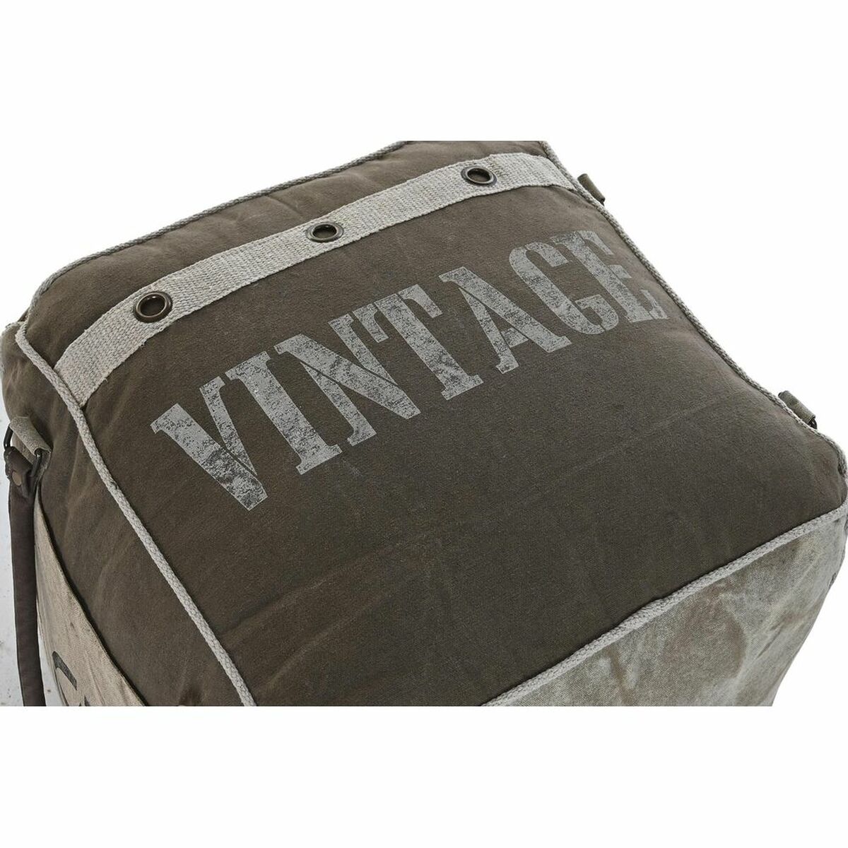 Kudde DKD Home Decor Golv 42 x 42 x 43 cm Grå Vintage - 10