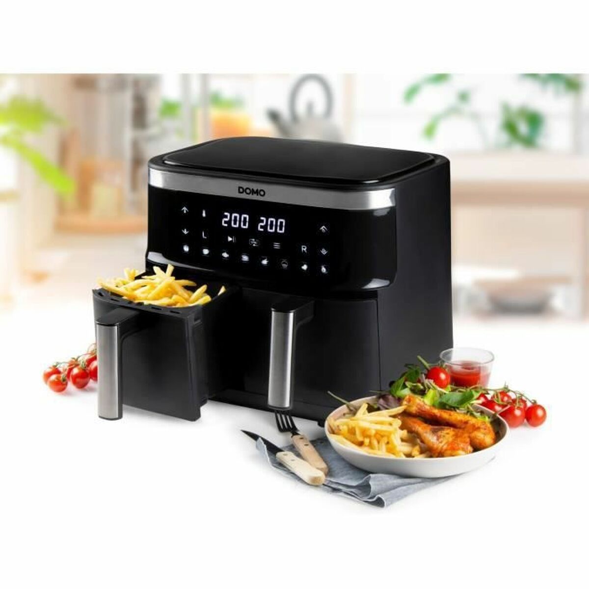Luftfritös DOMO Svart 2850 W 8 L - 7