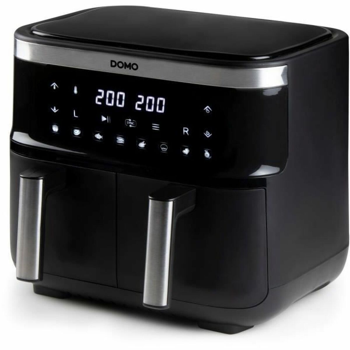 Luftfritös DOMO Svart 2850 W 8 L - 4