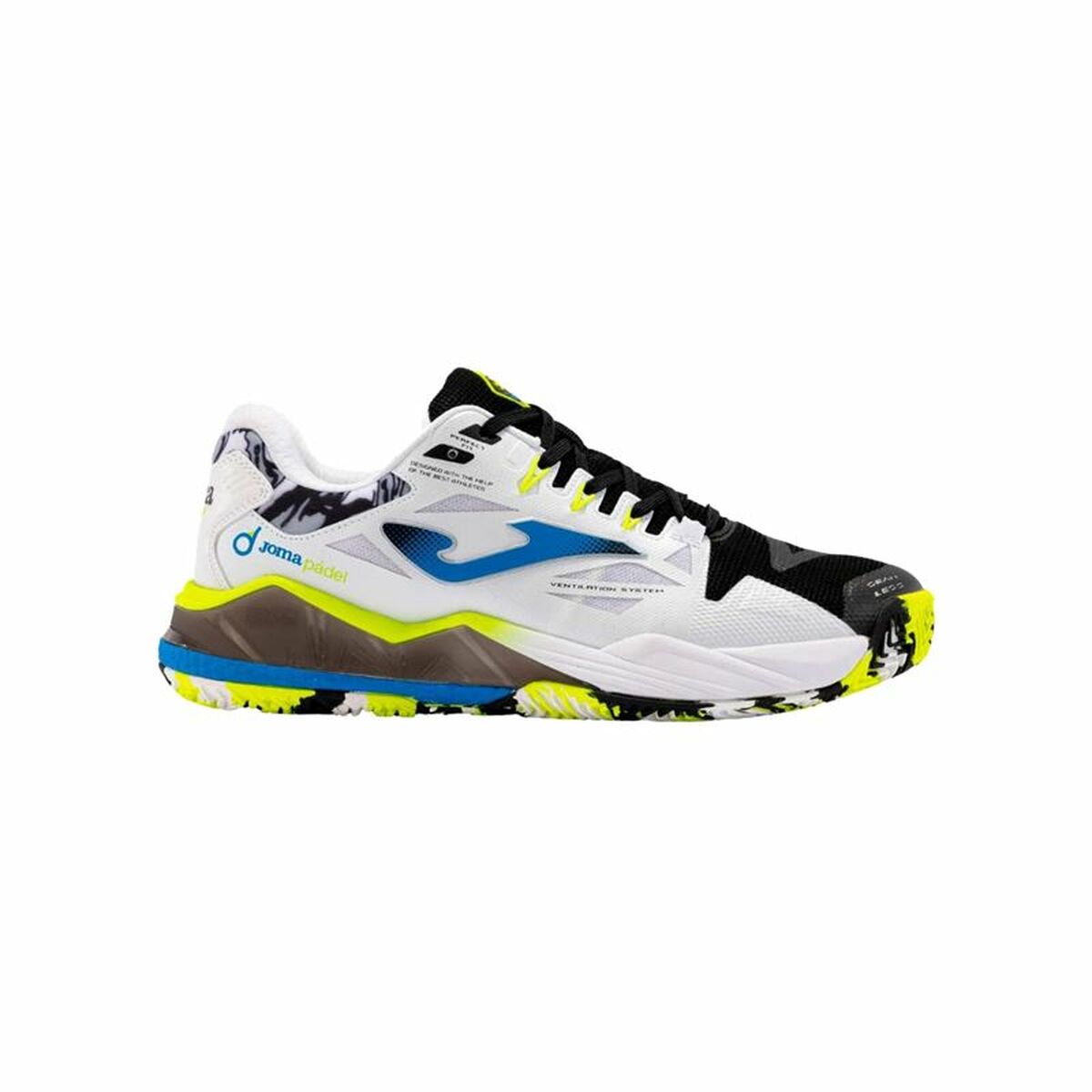 Gymnastikskor, Herr Joma Sport Spin 2431 Vit Svart