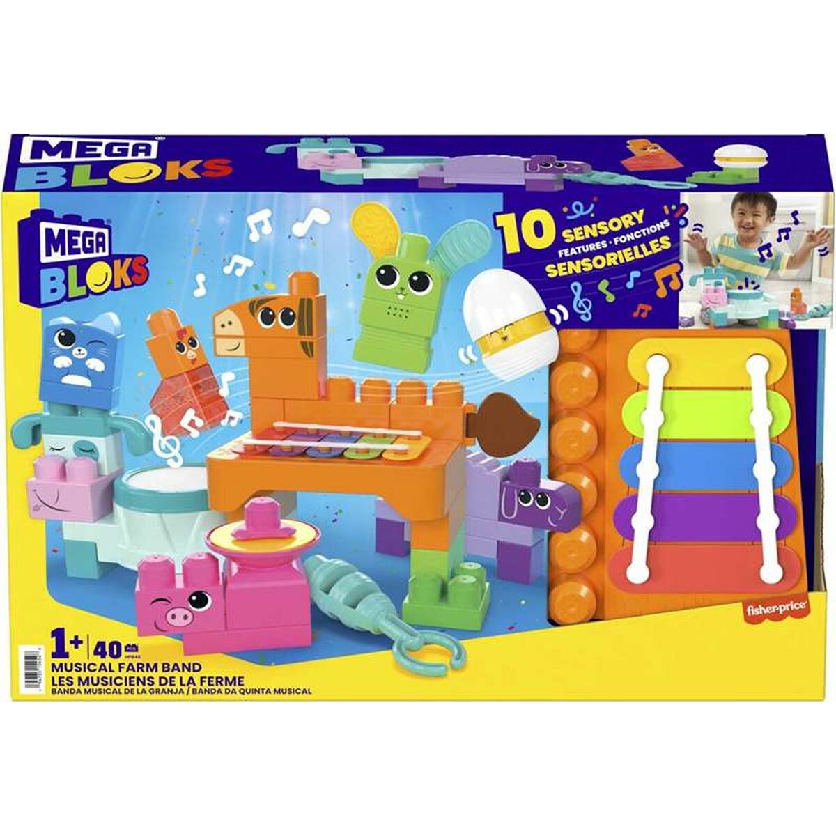 Interaktiv leksak Megablocks   Musikalisk Leksak - 2
