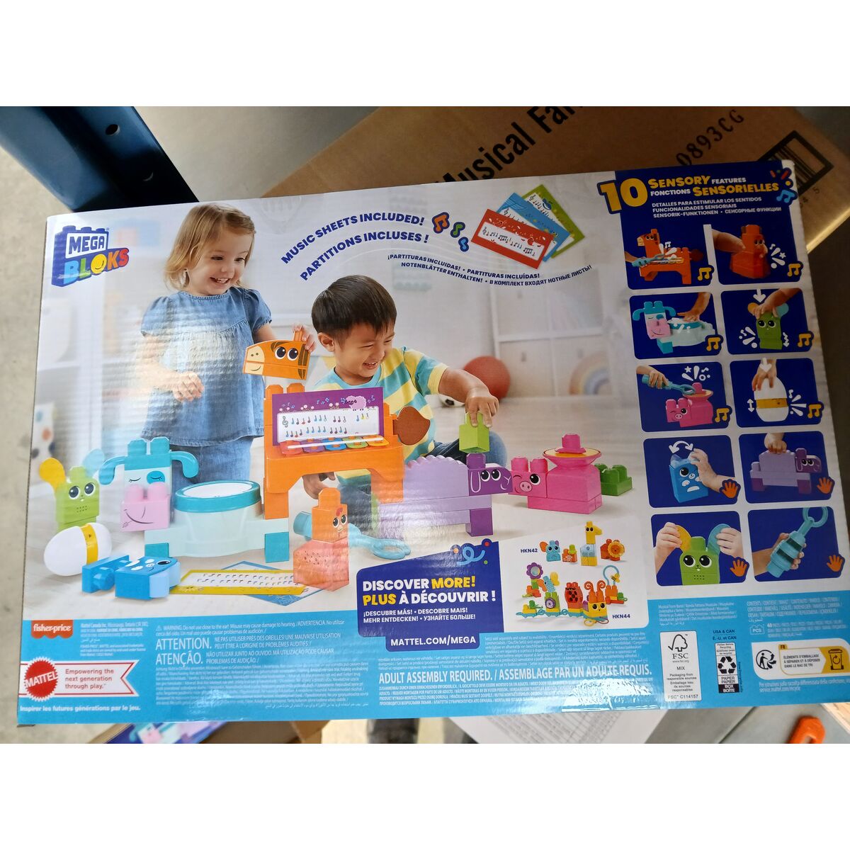 Interaktiv leksak Megablocks   Musikalisk Leksak - 7