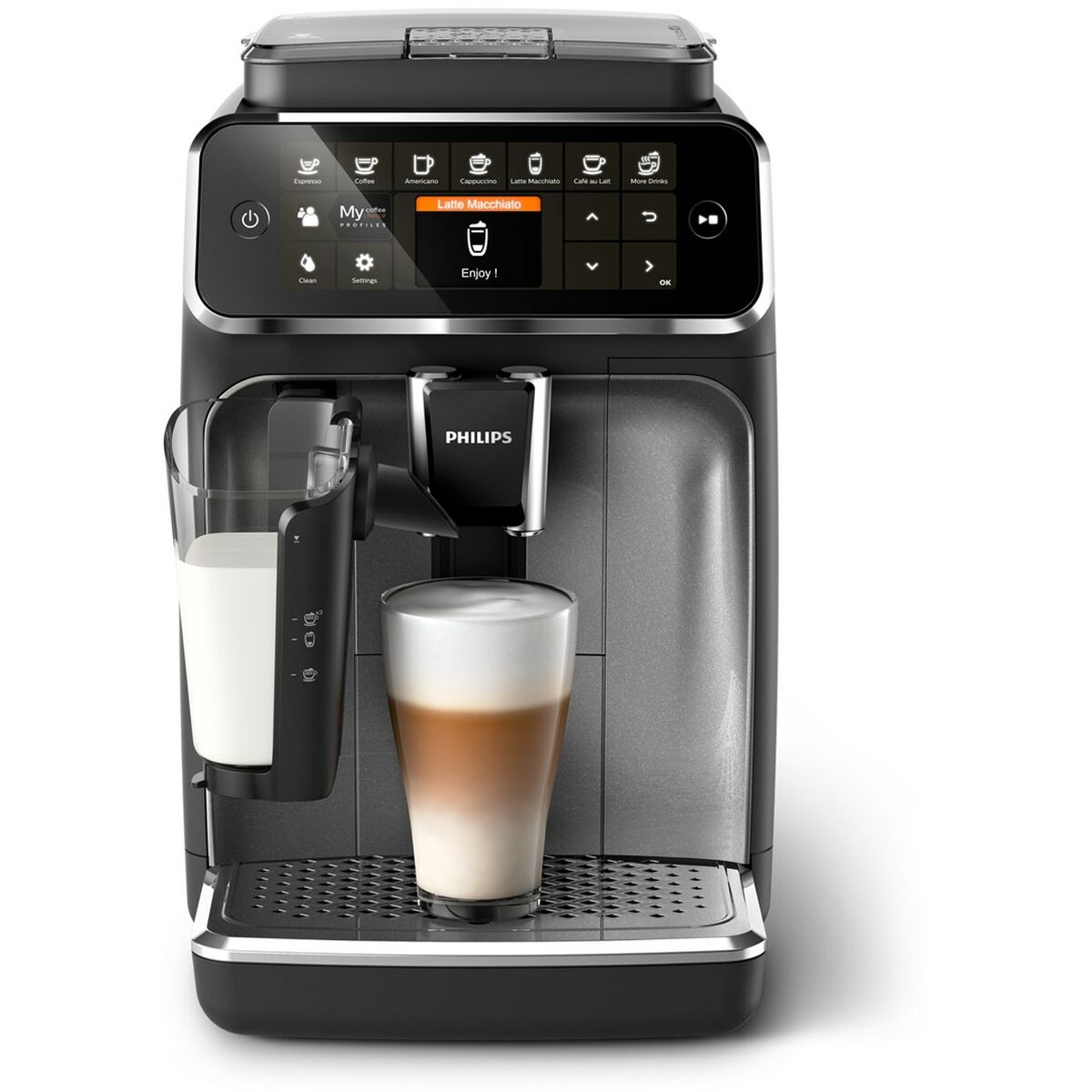Superautomatisk kaffebryggare Philips EP4346/70 Svart Silvrig 1500 W 15 bar 1,8 L - 2