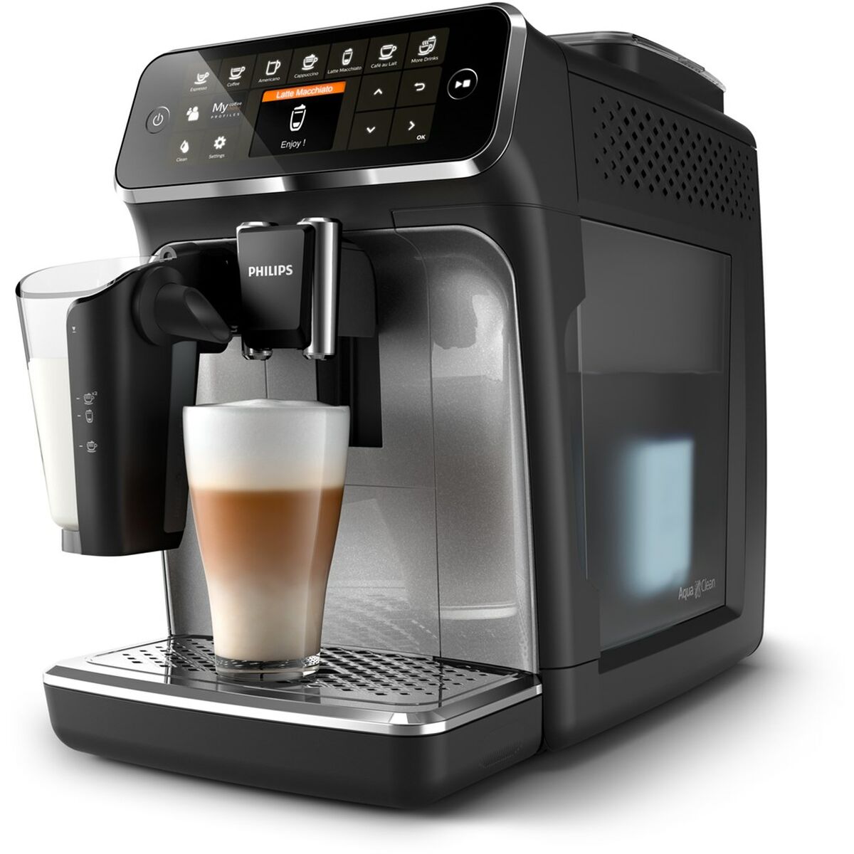Superautomatisk kaffebryggare Philips EP4346/70 Svart Silvrig 1500 W 15 bar 1,8 L - 4