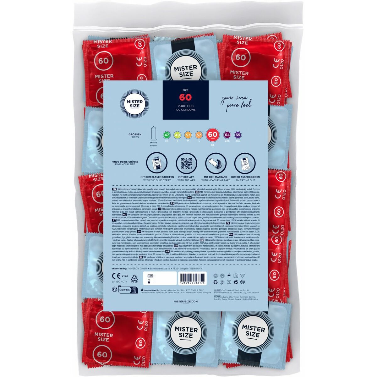 Kondomer Mister Size 100 antal - 2