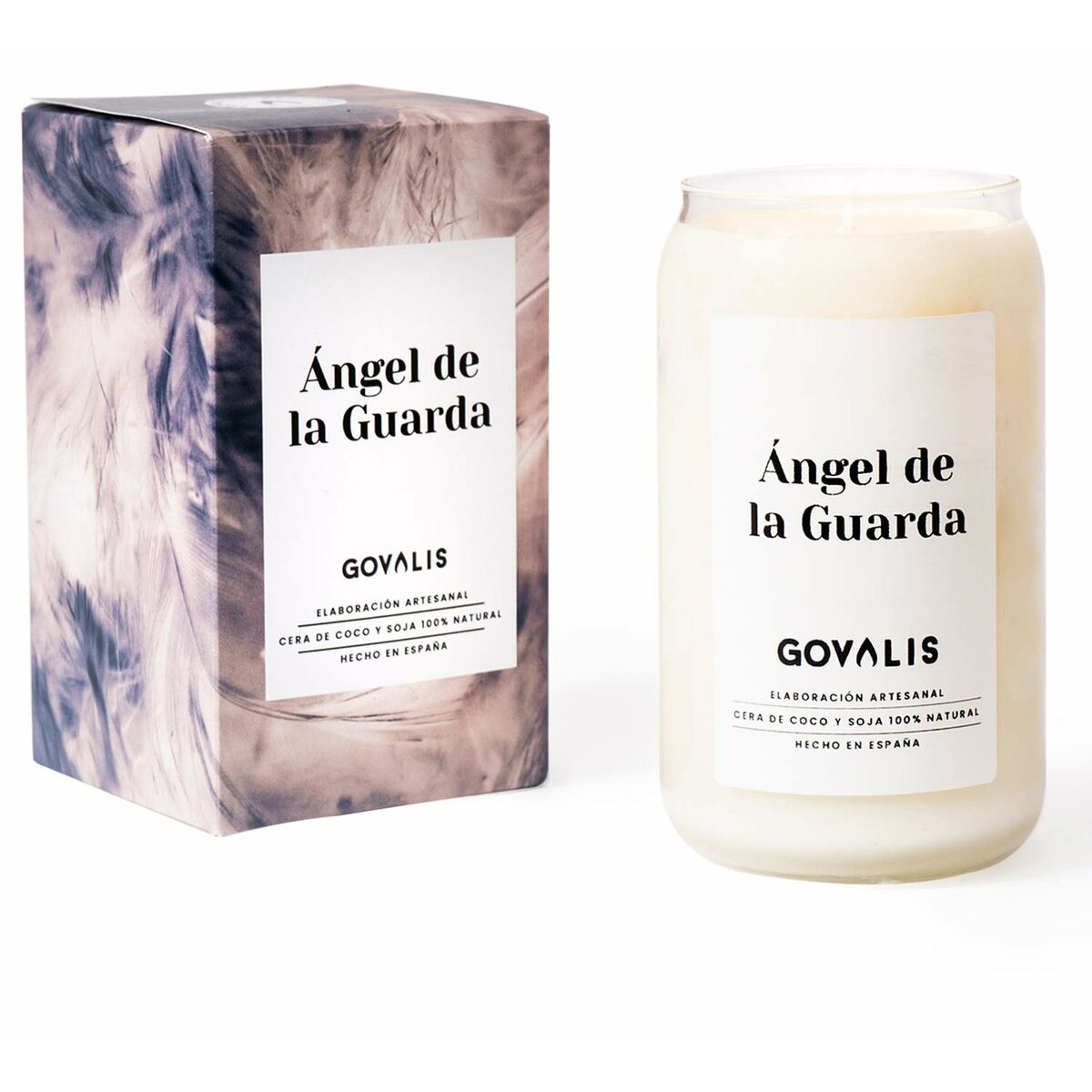 Doftljus GOVALIS Ángel de la Guarda (500 g) - 2
