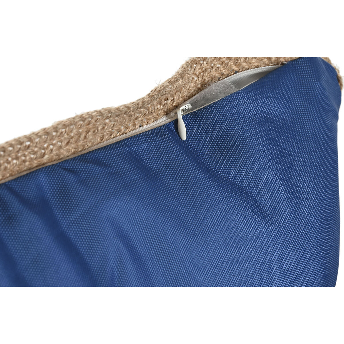 Kudde Home ESPRIT Blå Vit 50 x 30 cm - 3