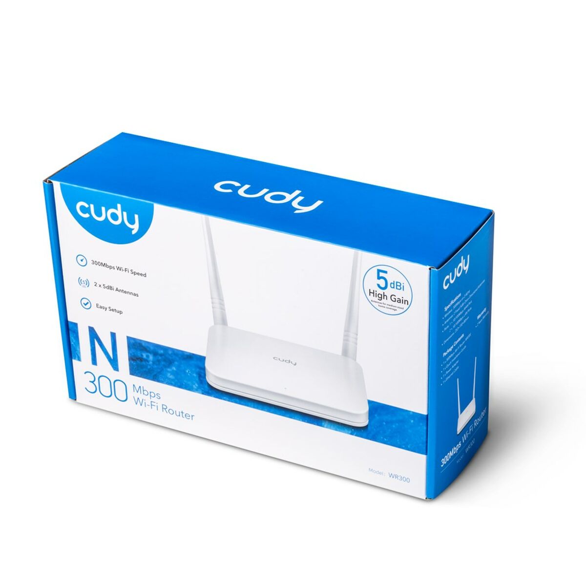 Router Cudy WR300 Vit RJ45 Ethernet LAN Wi-Fi - 3