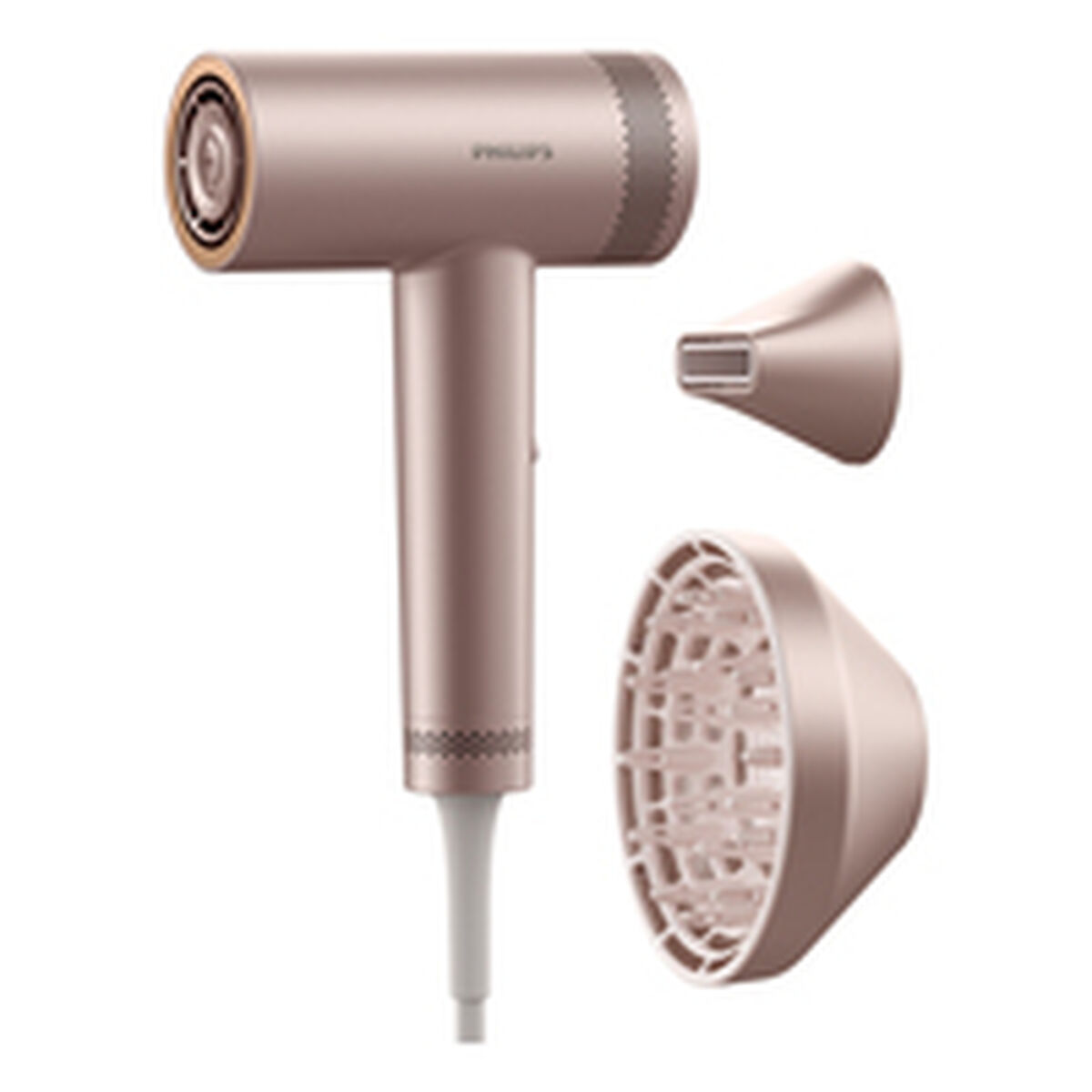 Hårtork Philips BHD837/10 Champagne 1400 W - 3