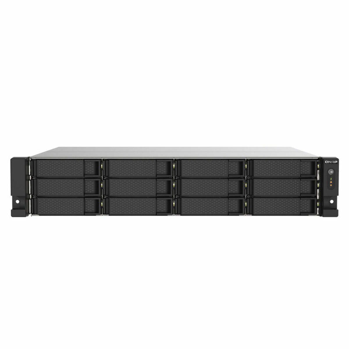 Nätlagringsenhet NAS Qnap TS-1273AU-RP-8G Svart Grå Aluminium - 2