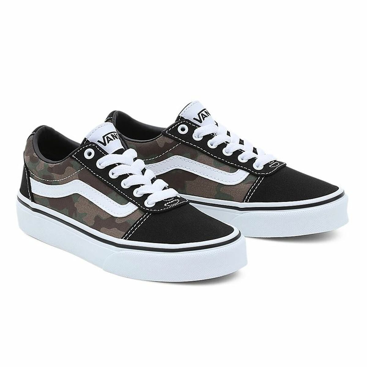 Sportskor Casual Barn Vans Ward Svart - 4