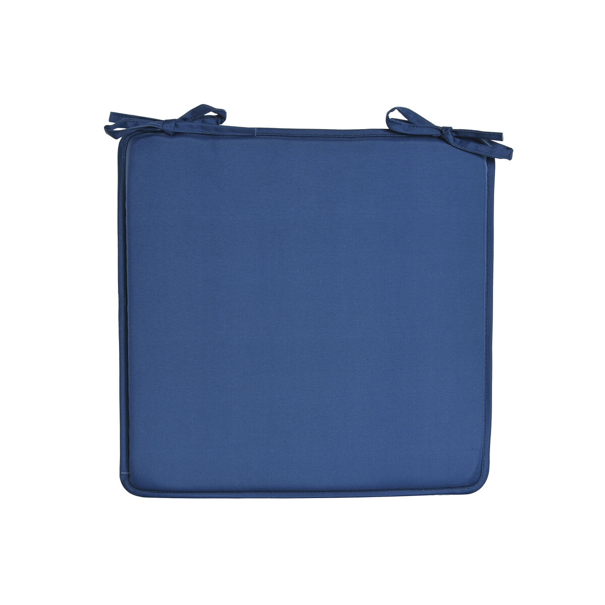 Stolsdyna Home ESPRIT Blå Vit 38 x 38 x 2 cm - 3