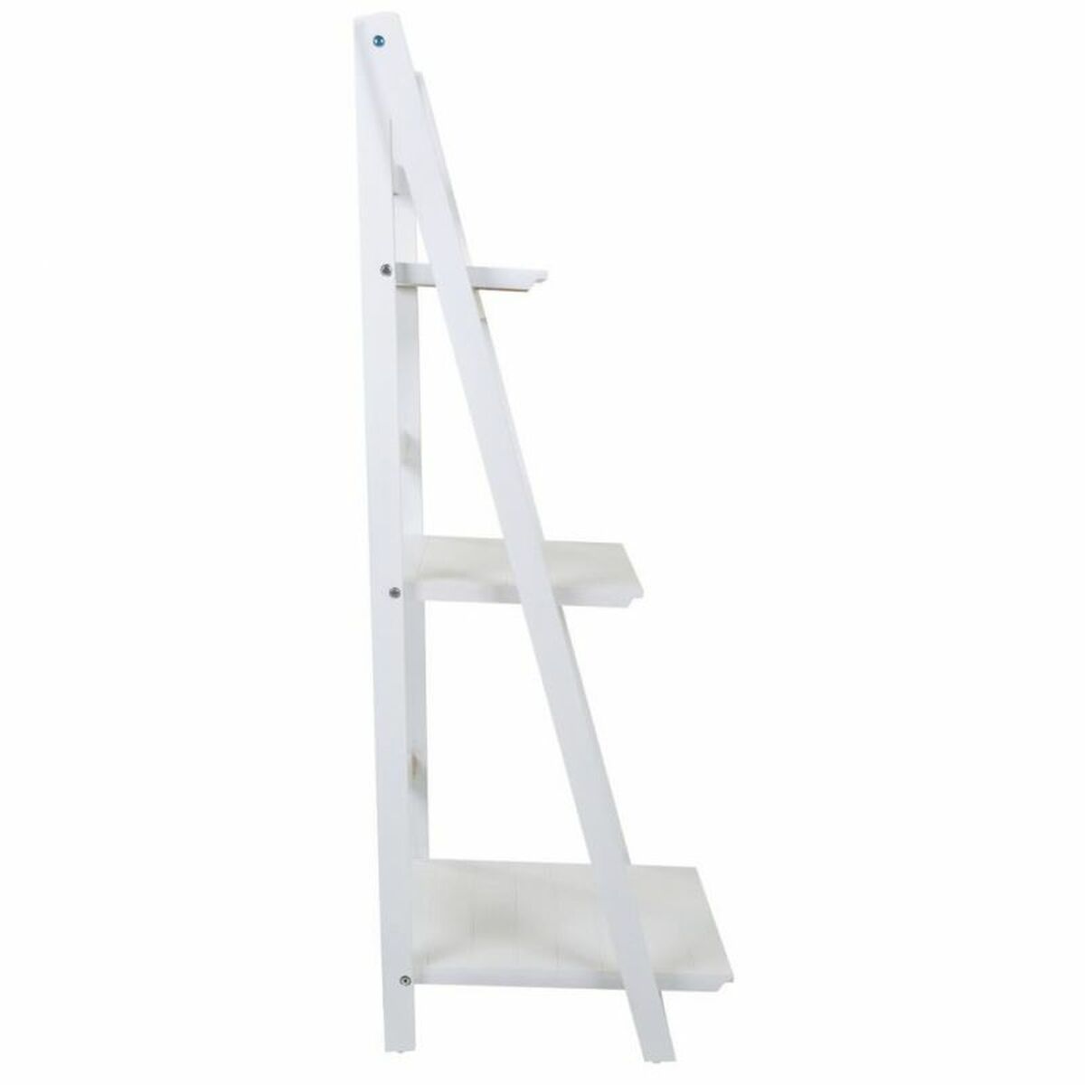 Bokhylla Alexandra House Living Vit Paulowniaträ Trä MDF 38 x 115 x 41 cm Trappa - 3