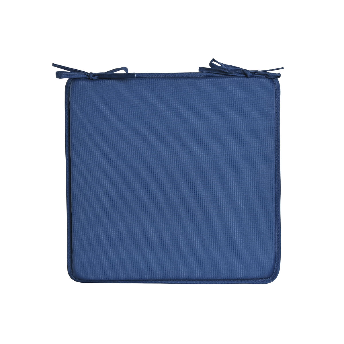 Stolsdyna Home ESPRIT Blå Vit 38 x 38 x 2 cm - 3