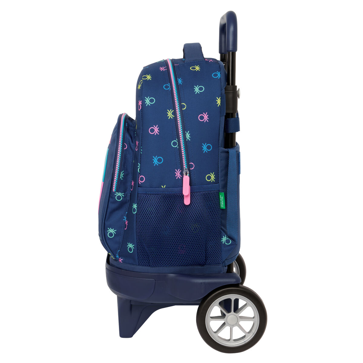 Skolryggsäck Benetton Cool Marinblå 33 x 45 x 22 cm - 2