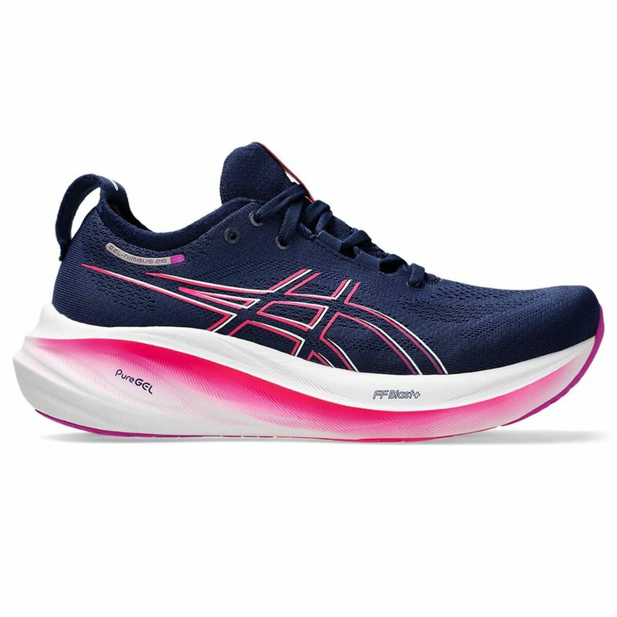 Sportskor Asics Gel-Nimbus 26 Blå Kvinna