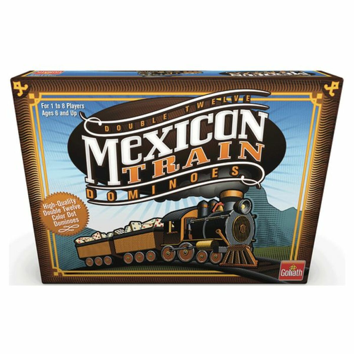 Sällskapsspel Goliath Goliat del Tren Mexicano 18 X 5 X 23 CM - 2