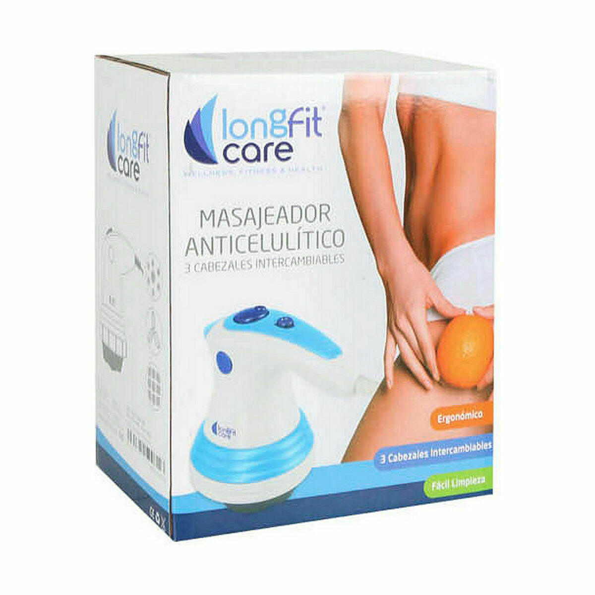 Elektrisk massageapparat mot celluliter LongFit Care (2 antal) - 2