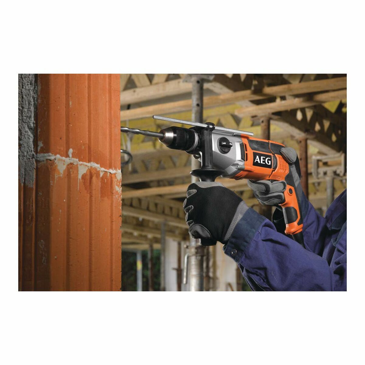 Hammarborr AEG SB2E1100RV 1100 W 3000 rpm 18 V - 2