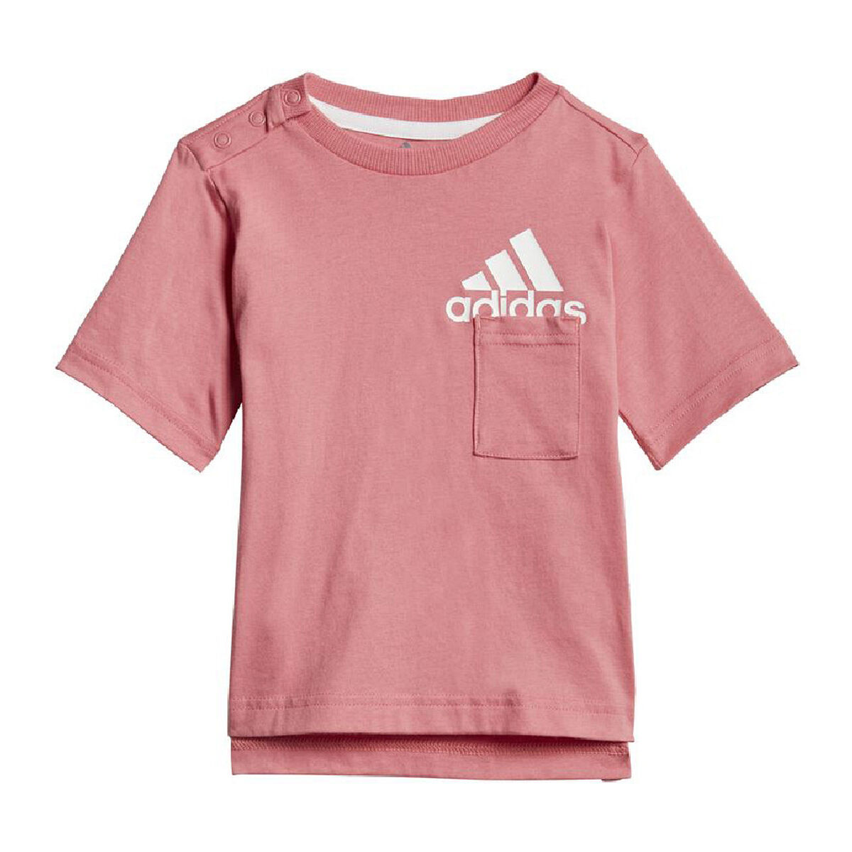Träningskläder, Barn Adidas Badge of Sport Summer Korall - 8