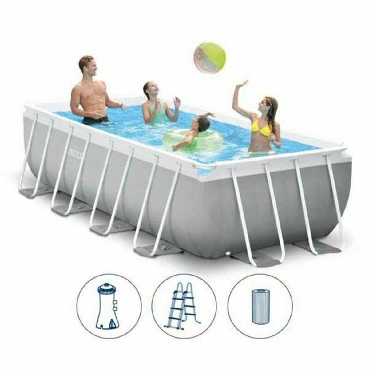 Bollhav Intex 26788NP 400 x 100 x 200 cm - 7